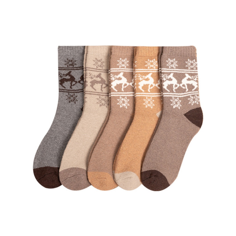Wool Hiking Sock - 5 Pares de Meias de Lã