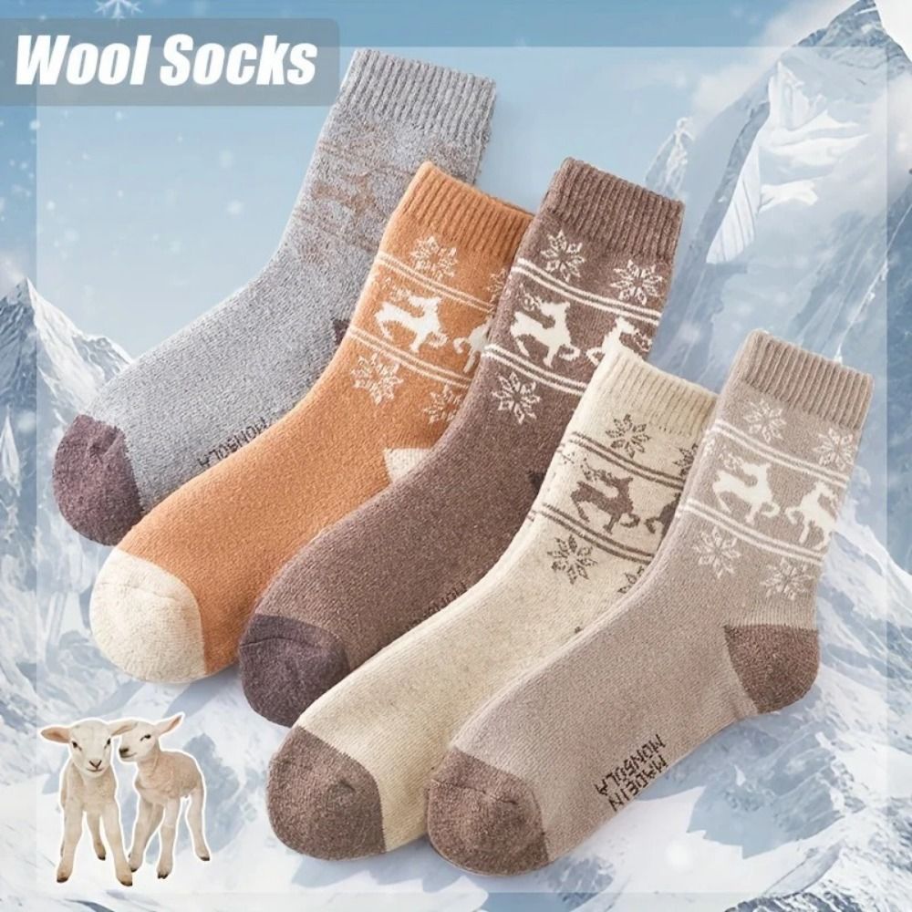 5 Pares de Meias de Lã para In - Wool Hiking Sock avaliação e preço